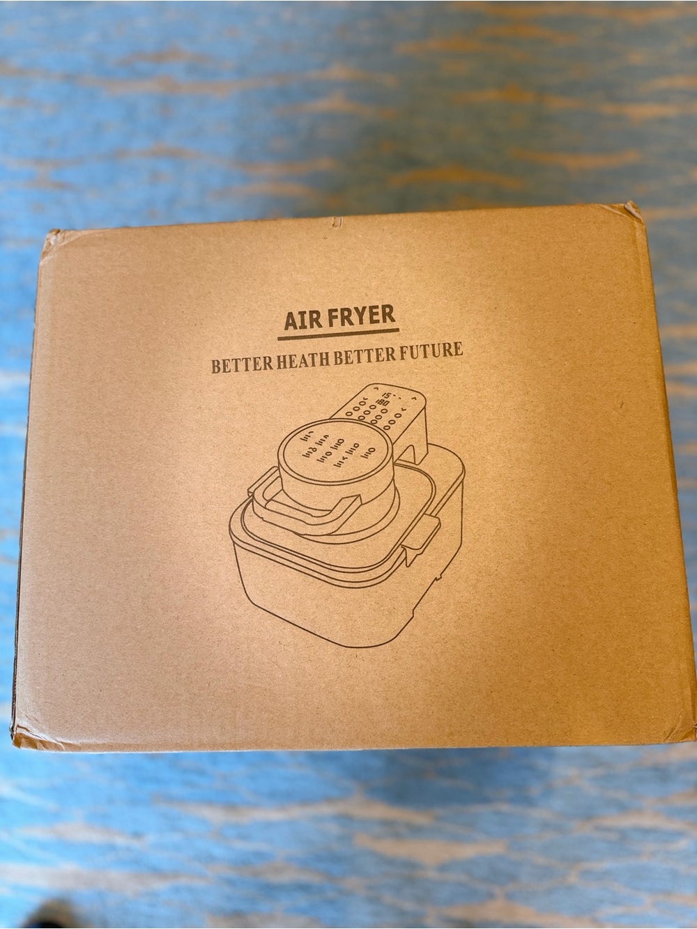 Air Fryer - Brown Kraft Packaging